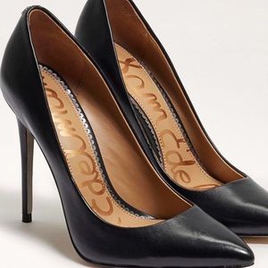Sam Edelman Black Pointed Heels